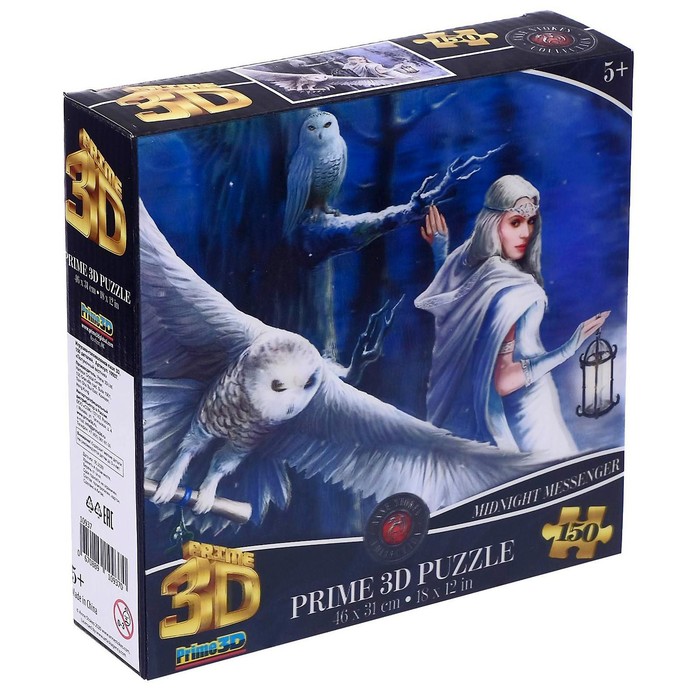 3D Пазл «Полуночный вестник», 150 элементов
3D Пазл «Полуночный вестник», 150 элементов