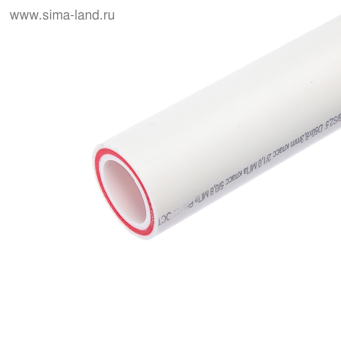 Труба полипропиленовая LuazonAqua, армированная стекловолокном, d=50 мм, SDR 6, PN25, 4 м
Труба полипропиленовая LuazonAqua, армированная стекловолокном, d=50 мм, SDR 6, PN25, 4 м