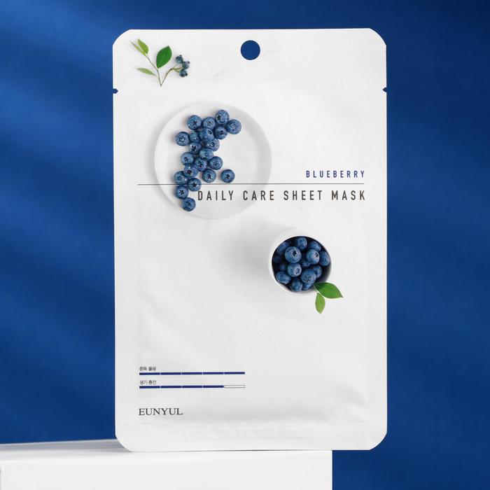 Тканевая маска для лица Eunyul, с экстрактом черники
Тканевая маска для лица Eunyul, с экстрактом черники