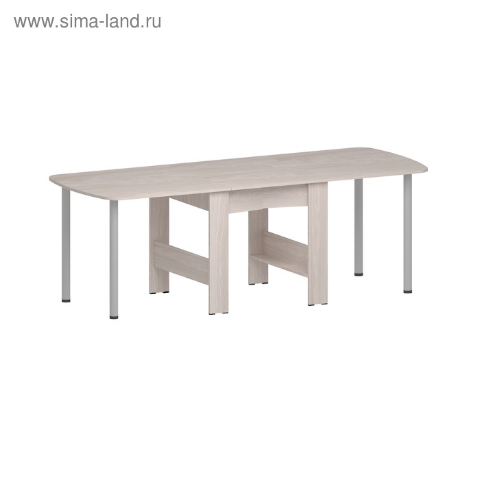 фото Стол-книжка раздвижной оригами 275/1630/2140х830х735 ясень шимо светлый
