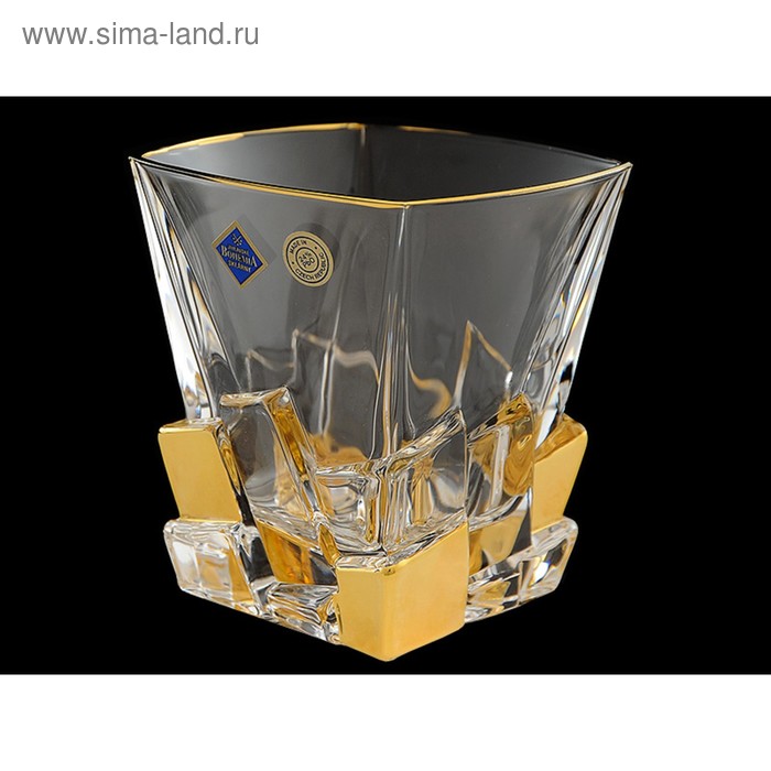 фото Набор стаканов для виски crack 310 мл, 6 шт bohemia jihlava
