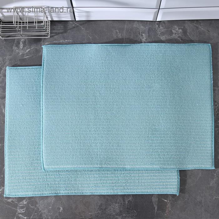 Набор салфеток для сушки посуды, 2 шт: 28×51 см, микрофибра, цвет бирюзовый
Набор салфеток для сушки посуды, 2 шт: 28×51 см, микрофибра, цвет бирюзовый