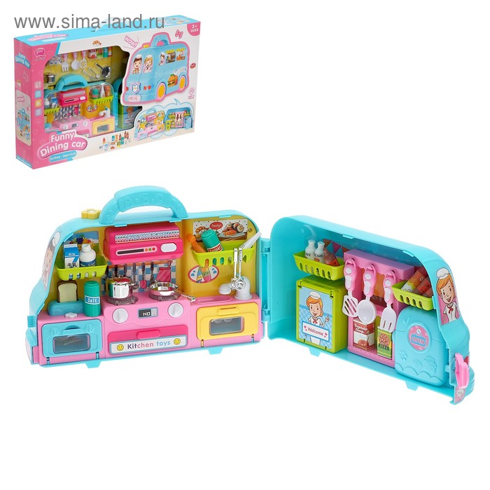 Игровой набор «Весёлая кухня», в машинке
Игровой набор «Весёлая кухня», в машинке