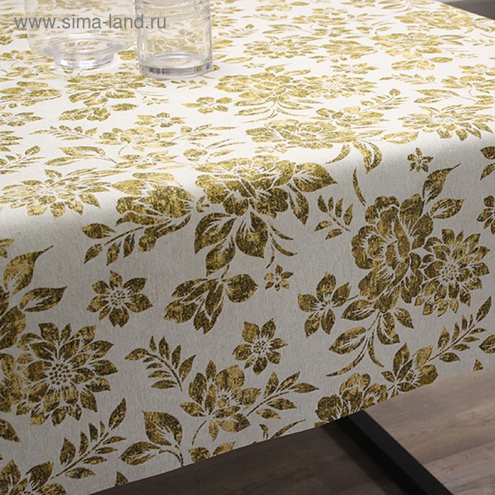 Клеёнка Jacquard «Аурон», 140 см, рулон 20 пог. м, золото
Клеёнка Jacquard «Аурон», 140 см, рулон 20 пог. м, золото