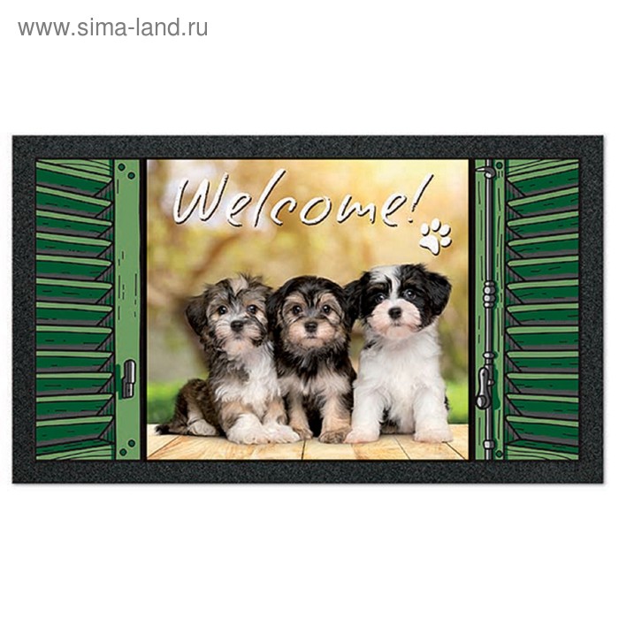 Коврик придверный Format Print «Щенки», 40 х 68 см
Коврик придверный Format Print «Щенки», 40 х 68 см
