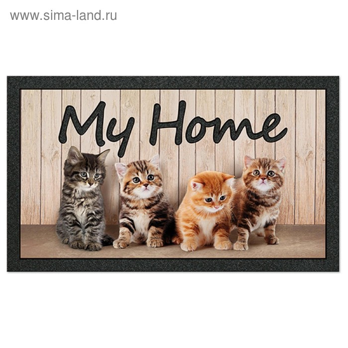 Коврик придверный Format Print «Пушистый квартет», 40 х 68 см
Коврик придверный Format Print «Пушистый квартет», 40 х 68 см