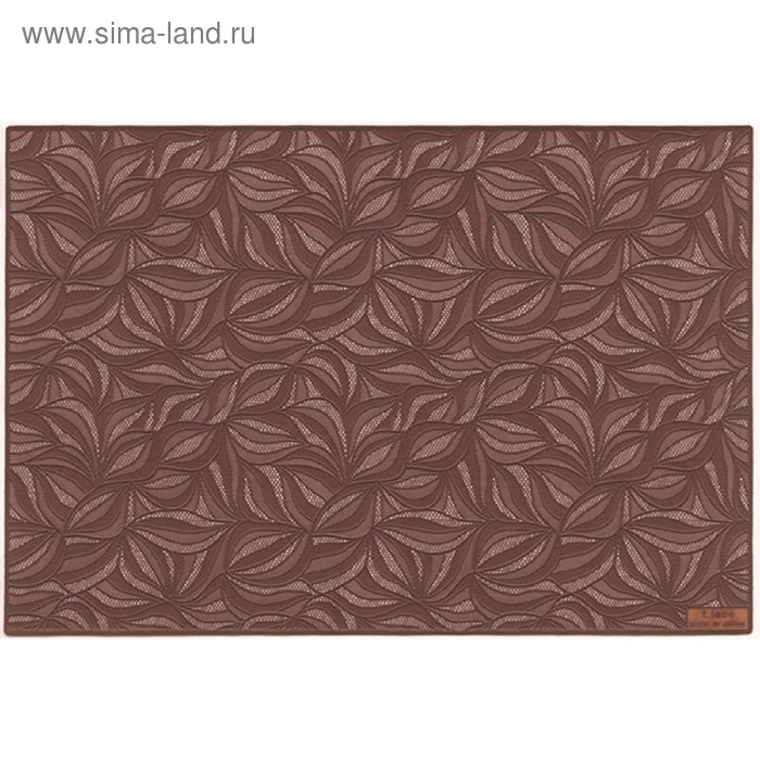 Салфетка Konoha, размер 30 х 45 см, цвет коричневый 
Салфетка Konoha, размер 30 х 45 см, цвет коричневый