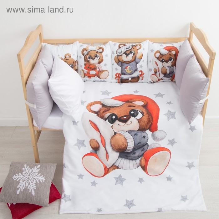 Набор подушек Крошка Я «Мишка» 35х35 см- 4 шт
Набор подушек Крошка Я «Мишка» 35х35 см- 4 шт