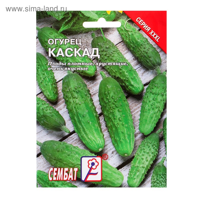Семена ХХХL Огурец "Каскад", 5 г
Семена ХХХL Огурец "Каскад", 5 г