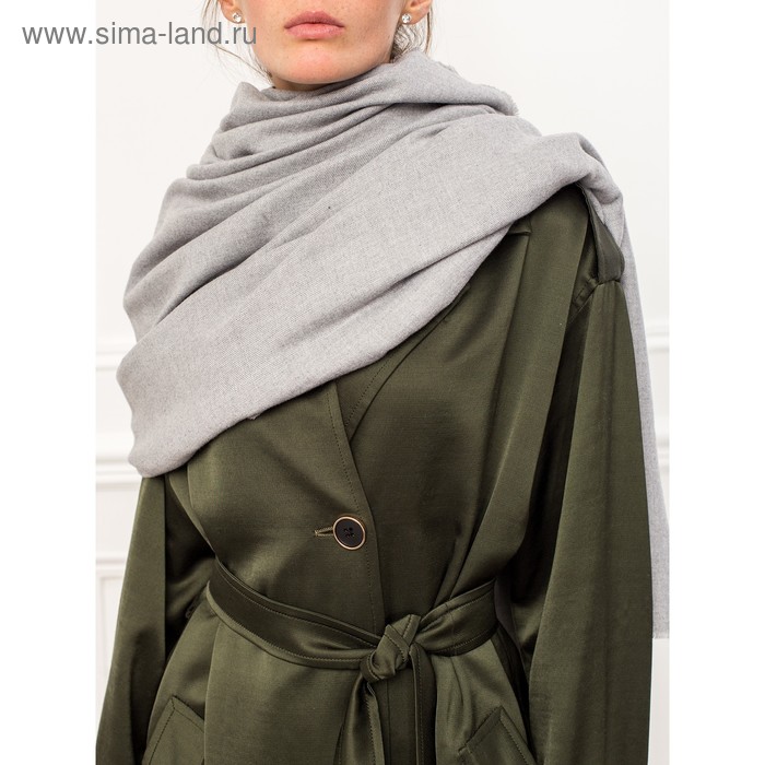 Палантин женский 111×216 см, светло-серый
Палантин женский 111×216 см, светло-серый