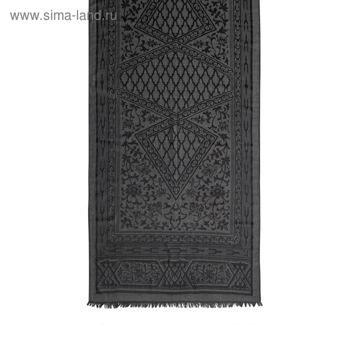 Палантин женский 70×200 см, тёмно-серый
Палантин женский 70×200 см, тёмно-серый