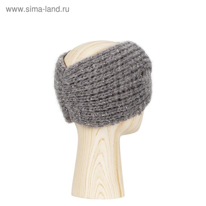 Повязка женская, размер one size, тёмно-серый
Повязка женская, размер one size, тёмно-серый