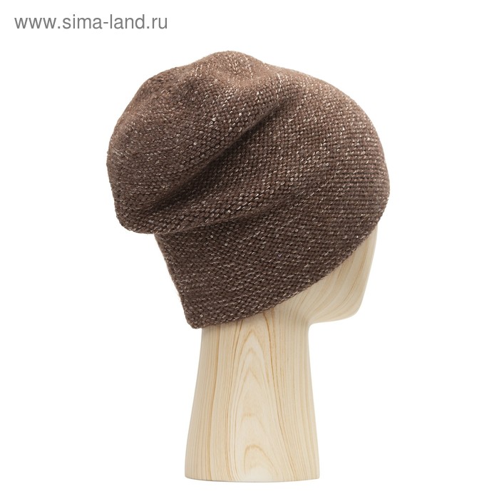 Шапка женская, размер one size, светло-коричневый
Шапка женская, размер one size, светло-коричневый