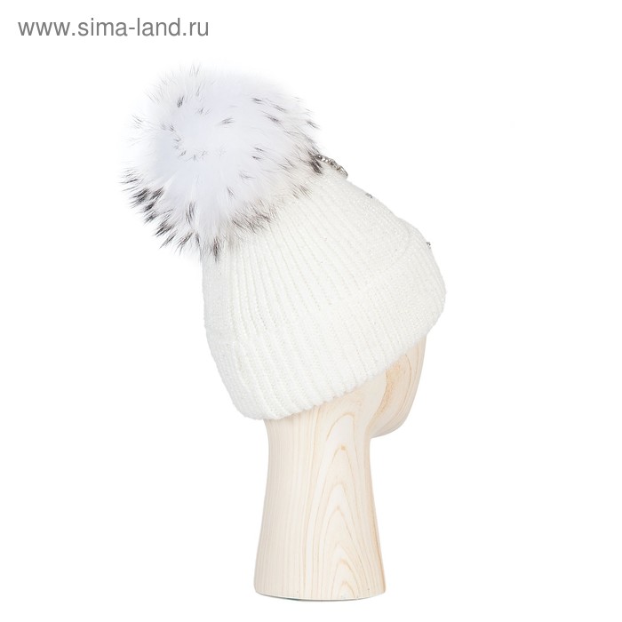 Шапка женская, размер one size, белый
Шапка женская, размер one size, белый