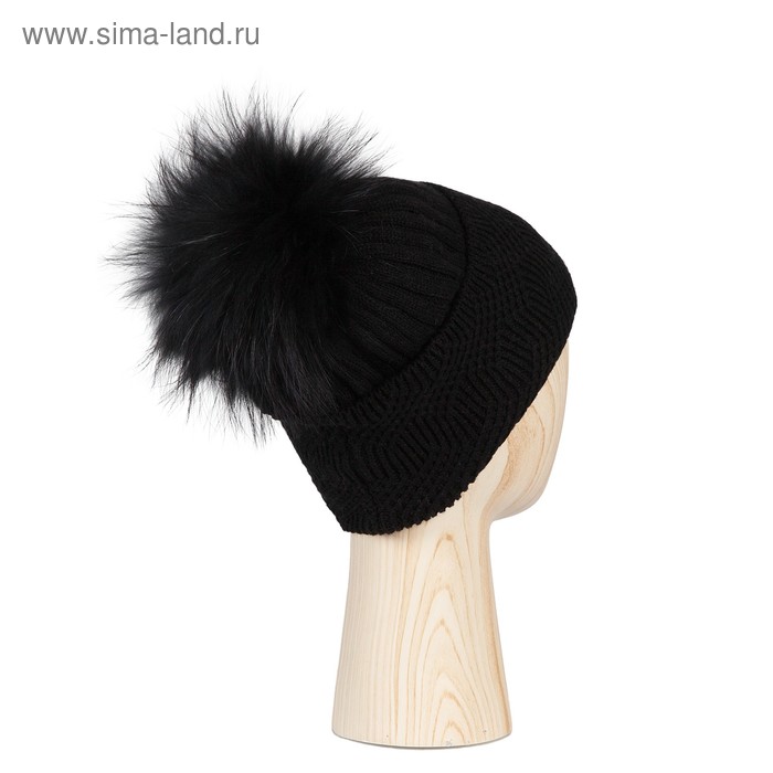 Шапка женская, размер one size, вискоза, чёрный
Шапка женская, размер one size, вискоза, чёрный