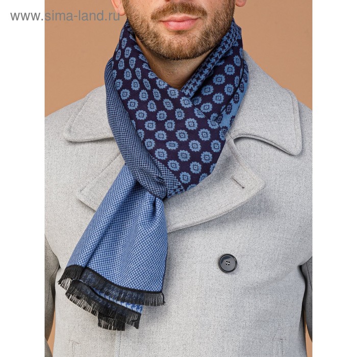 Шарф мужской 30×180 см, синий
Шарф мужской 30×180 см, синий