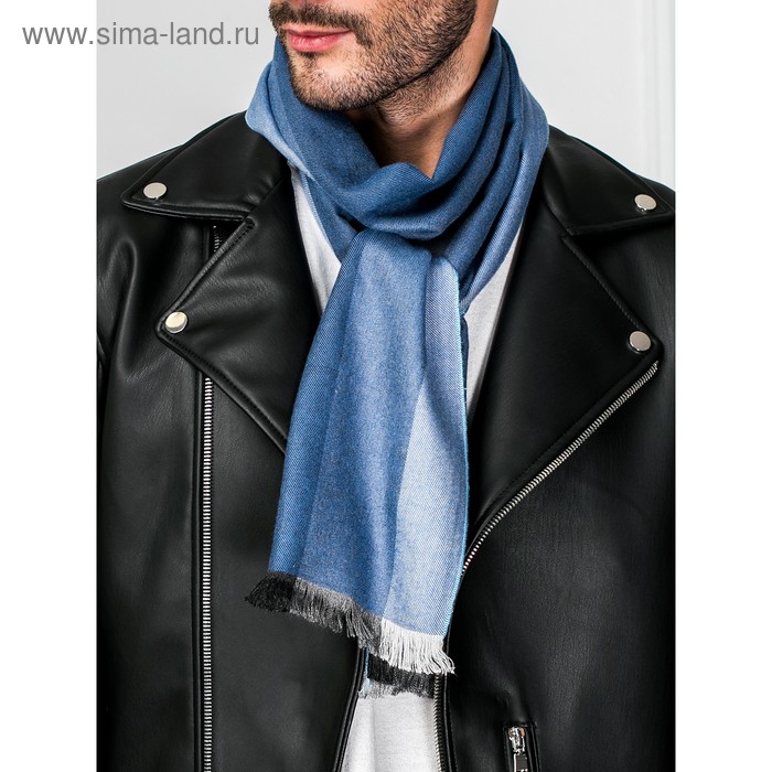 Шарф мужской 30×180 см, синий
Шарф мужской 30×180 см, синий