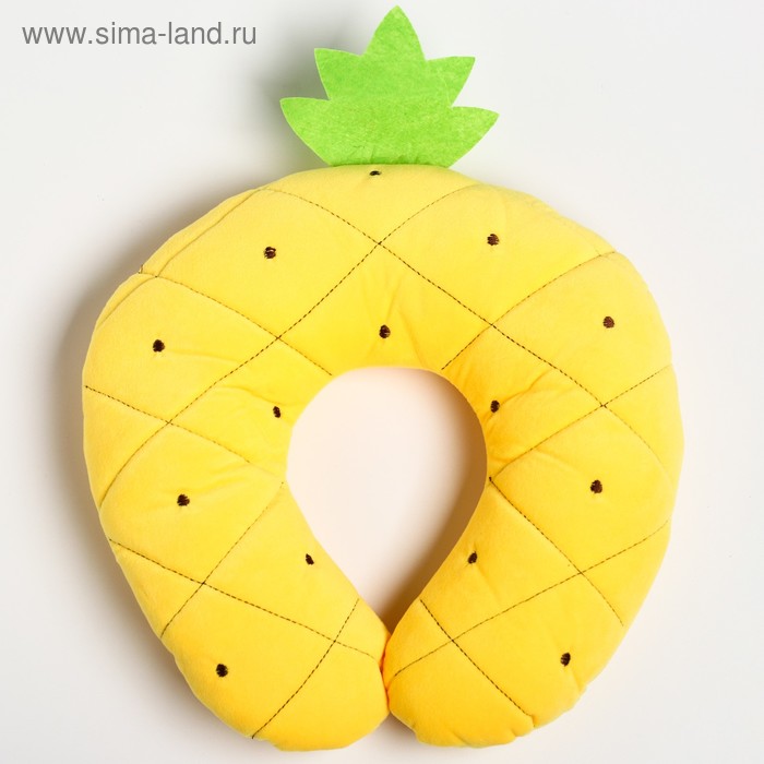 Детская подушка для путешествий «Ананас», цвет желтый
Детская подушка для путешествий «Ананас», цвет желтый