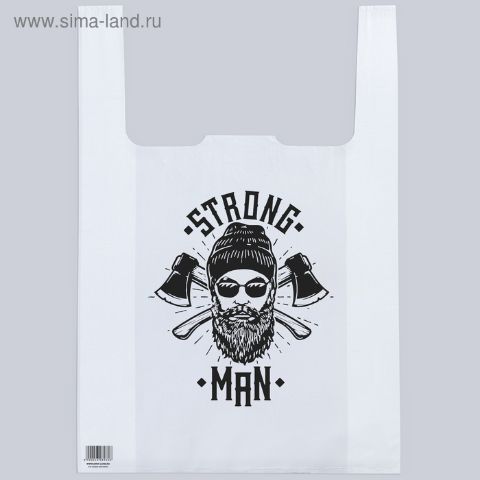 Пакет - майка Strong man 40/12*60 см
Пакет - майка Strong man 40/12*60 см