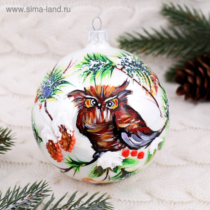 Шар Серия "Волшебный лес" Сова2,100 мм
Шар Серия "Волшебный лес" Сова2,100 мм