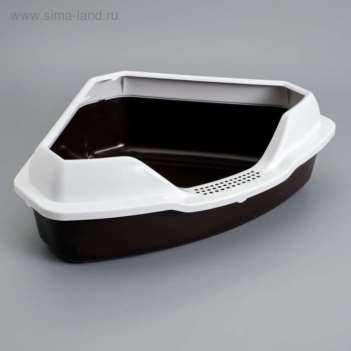 Туалет треугольный 56 х 42 х 17 см, шоколадный
Туалет треугольный 56 х 42 х 17 см, шоколадный