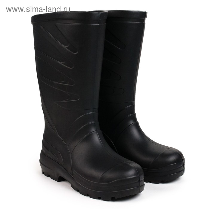 Сапоги мужские ЭВА с утеплителем, цвет чёрный, размер 42 
Сапоги мужские ЭВА с утеплителем, цвет чёрный, размер 42