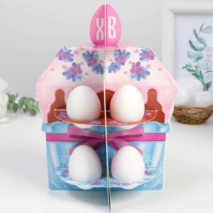 Подставка пасхальная на 8 яиц «Цветочная», 26 х 19 см
Подставка пасхальная на 8 яиц «Цветочная», 26 х 19 см