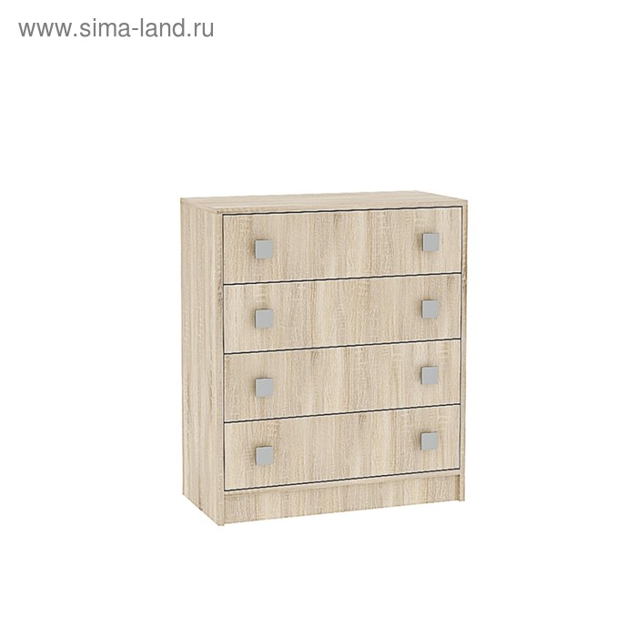 Комод Глория 2, 753х360х886, Дуб сонома 
Комод Глория 2, 753х360х886, Дуб сонома