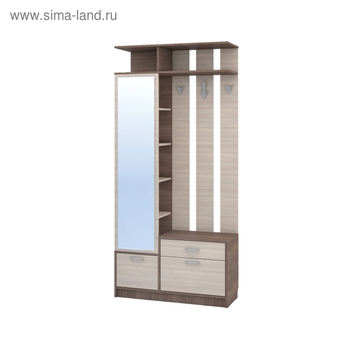 Прихожая Глория 136/02, 952х360х2051, Ясень шимо темный/Ясень шимо светлый
Прихожая Глория 136/02, 952х360х2051, Ясень шимо темный/Ясень шимо светлый