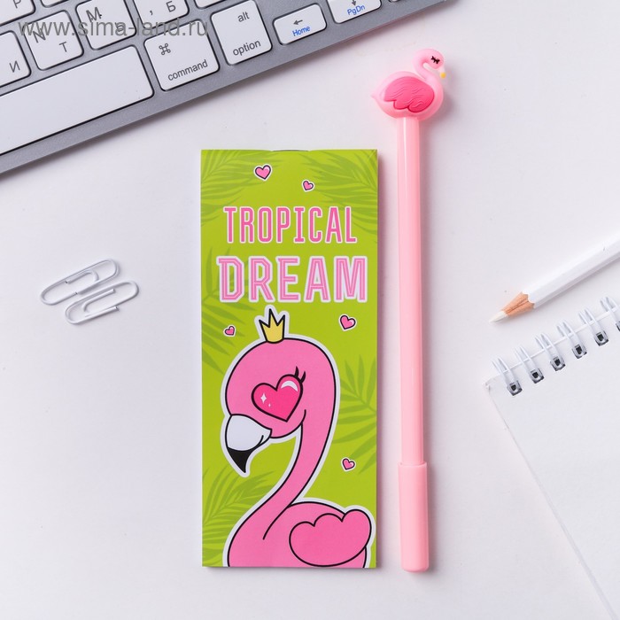 Набор TROPICAL PARADISE: блокнот 32 листа A7 и ручка
Набор TROPICAL PARADISE: блокнот 32 листа A7 и ручка