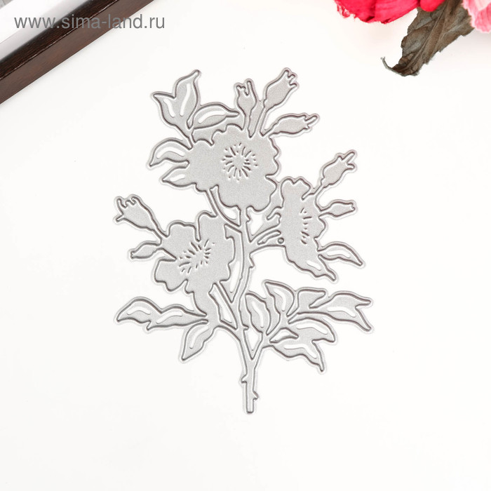 фото Набор ножей для вырубки "дикая роза" 10,5х7,9 см mimicut