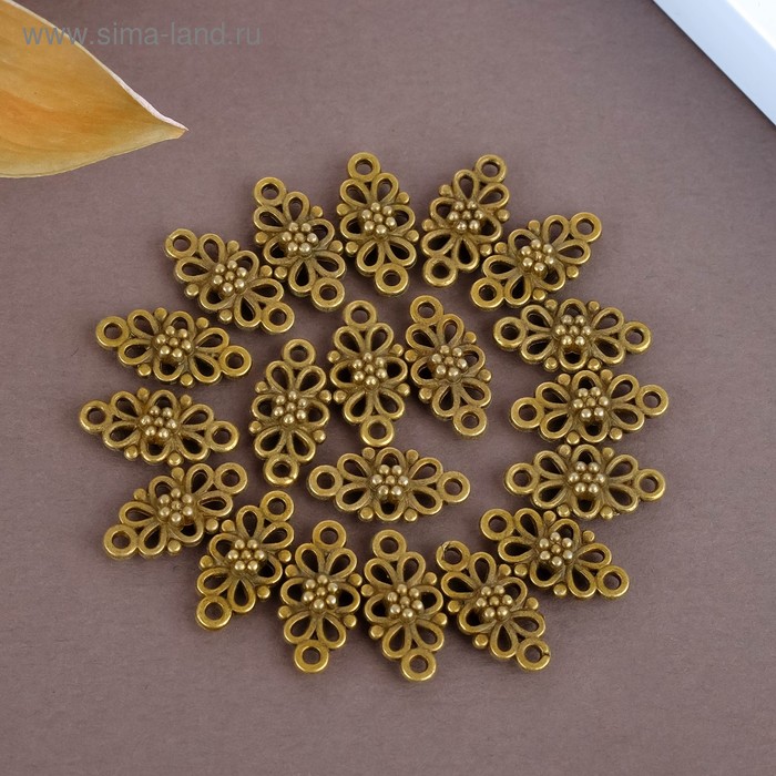 Декоративный элемент "Узор" 1,7х1 см
Декоративный элемент "Узор" 1,7х1 см