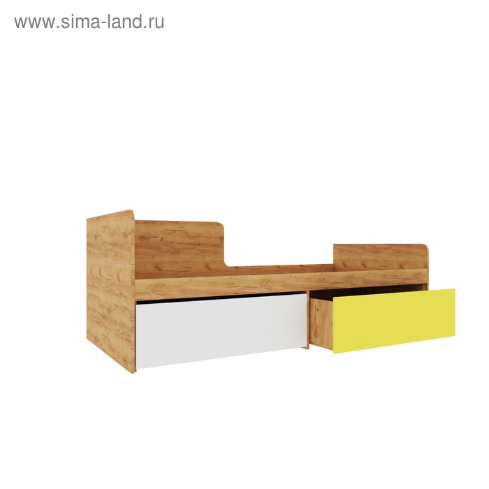 Кровать Дастин 2040х760х960 Дуб Дуб Вотан / Белая Аляска / Желтый шафрановый
Кровать Дастин 2040х760х960 Дуб Дуб Вотан / Белая Аляска / Желтый шафрановый