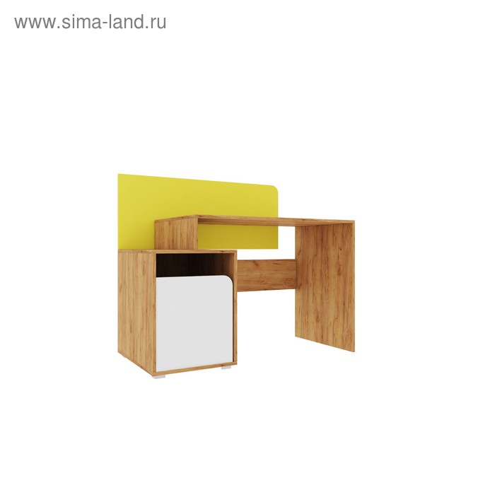 Стол письменный Дастин 1000х1200х580 Дуб Вотан / Белая Аляска / Желтый шафрановый
Стол письменный Дастин 1000х1200х580 Дуб Вотан / Белая Аляска / Желтый шафрановый