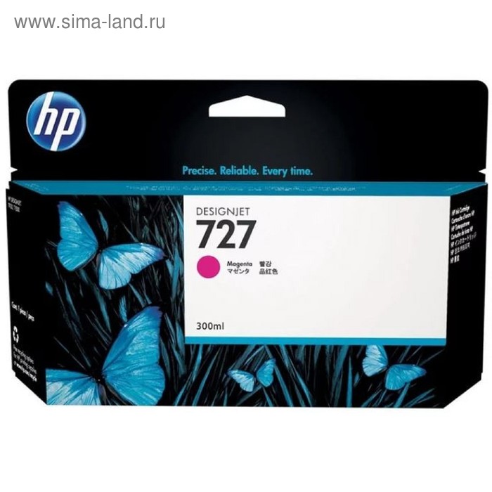 Картридж струйный HP 727 F9J77A пурпурный для HP DJ T1500/T1530/T2500/T2530/T920/T930 (300мл) 1724
Картридж струйный HP 727 F9J77A пурпурный для HP DJ T1500/T1530/T2500/T2530/T920/T930 (300мл) 1724