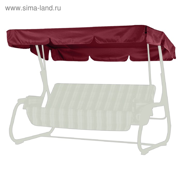 фото Тент-крыша для садовых качелей капри борд, оксфорд 210den (110г/м) 225х145 см
