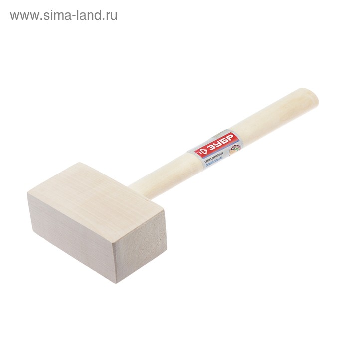 Киянка деревянная "ЗУБР" 2045-06, прямоугольная, 330 г 
Киянка деревянная "ЗУБР" 2045-06, прямоугольная, 330 г