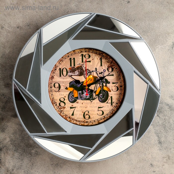 Часы настенные, серия: Транспорт, "Рудж", 40 х 40 см, 
Часы настенные, серия: Транспорт, "Рудж", 40 х 40 см,