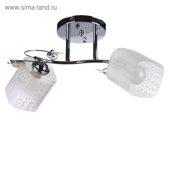 Люстра 52131611/2 2хE27 60Вт хром 33х20 см
Люстра 52131611/2 2хE27 60Вт хром 33х20 см