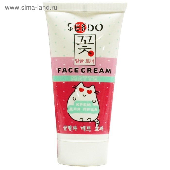 Крем для лица балансирующий с матирующим эффектом Sendo, 50 мл
Крем для лица балансирующий с матирующим эффектом Sendo, 50 мл