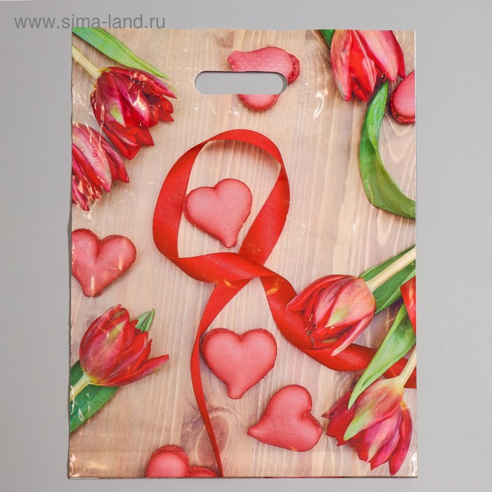 Пакет полиэтиленовый с вырубной, усиленной ручкой, 31 х 40 см, 60 мкм
Пакет полиэтиленовый с вырубной, усиленной ручкой, 31 х 40 см, 60 мкм