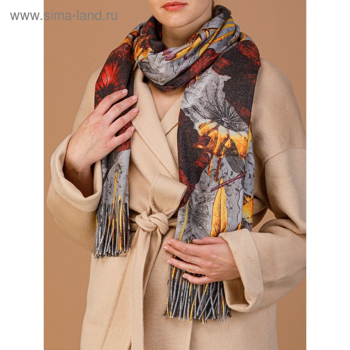 Палантин 60×180 см, светло-серый
Палантин 60×180 см, светло-серый