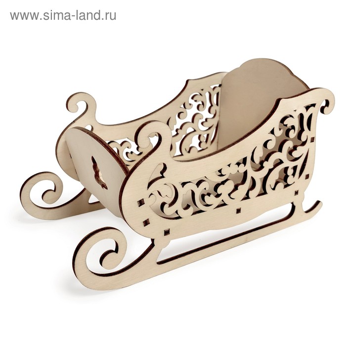 Деревянный конструктор «Новогодние сани»
Деревянный конструктор «Новогодние сани»
