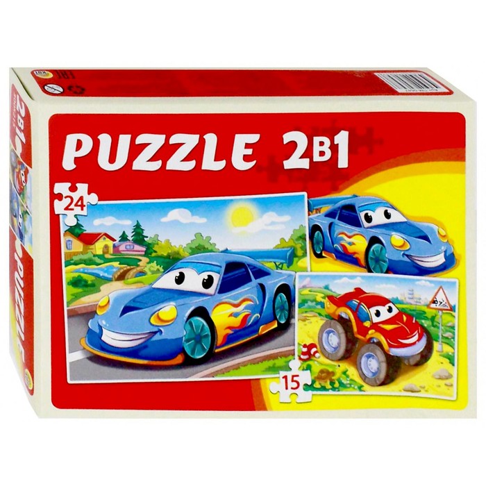 Макси-пазл 2 в 1 «Мир тачек», 15 и 24 элемента
Макси-пазл 2 в 1 «Мир тачек», 15 и 24 элемента