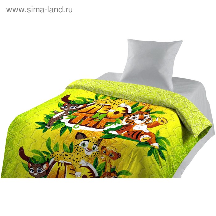 Покрывало стёганое Павлинка Лео и Тиг 145х205 аэрософт, бязь, хл100%
Покрывало стёганое Павлинка Лео и Тиг 145х205 аэрософт, бязь, хл100%