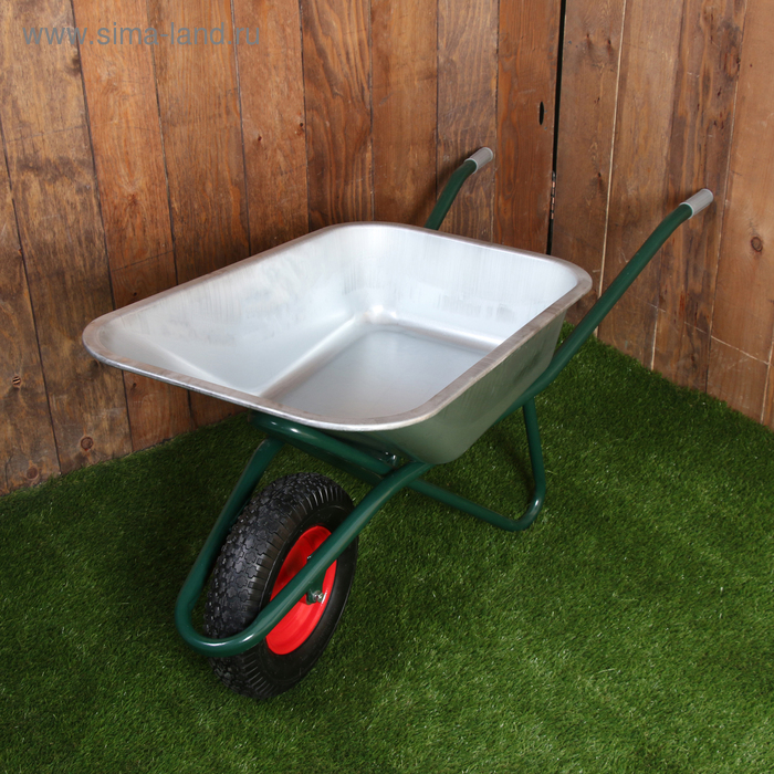 Тачка строительная, одноколёсная: груз/п 200 кг, объём 110 л, кузов оцинк. 0,8 мм
Тачка строительная, одноколёсная: груз/п 200 кг, объём 110 л, кузов оцинк. 0,8 мм