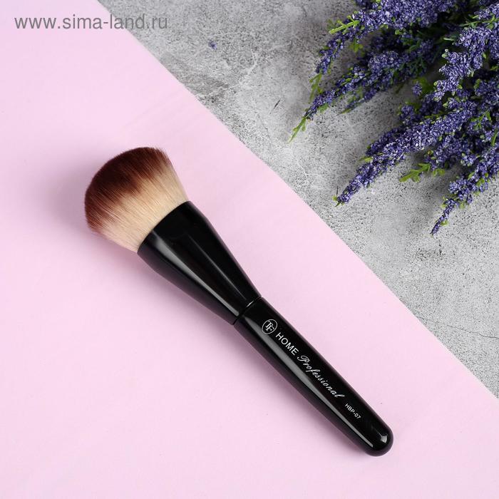 Кисть для макияжа, 17 см, цвет чёрный
Кисть для макияжа, 17 см, цвет чёрный