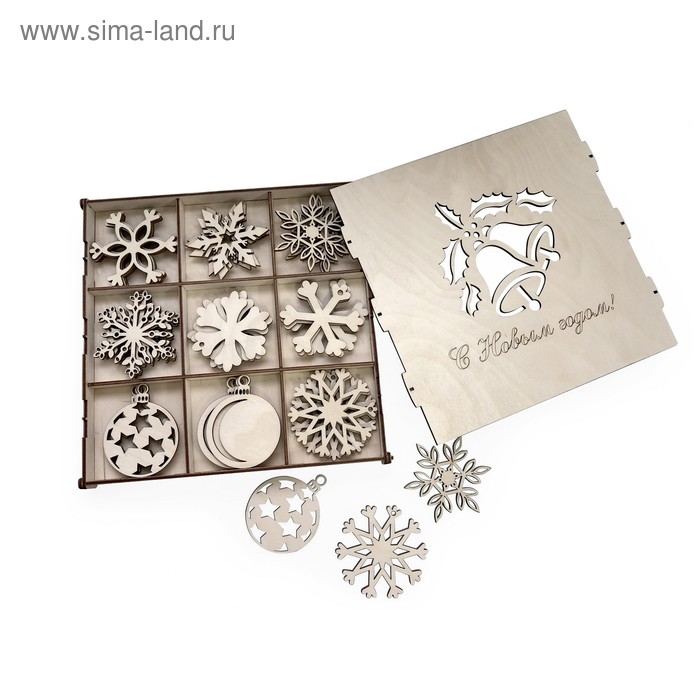 Набор новогодних украшений № 8
Набор новогодних украшений № 8