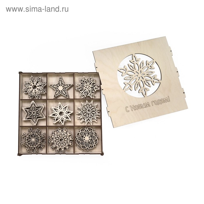 Набор новогодних украшений № 10 
Набор новогодних украшений № 10