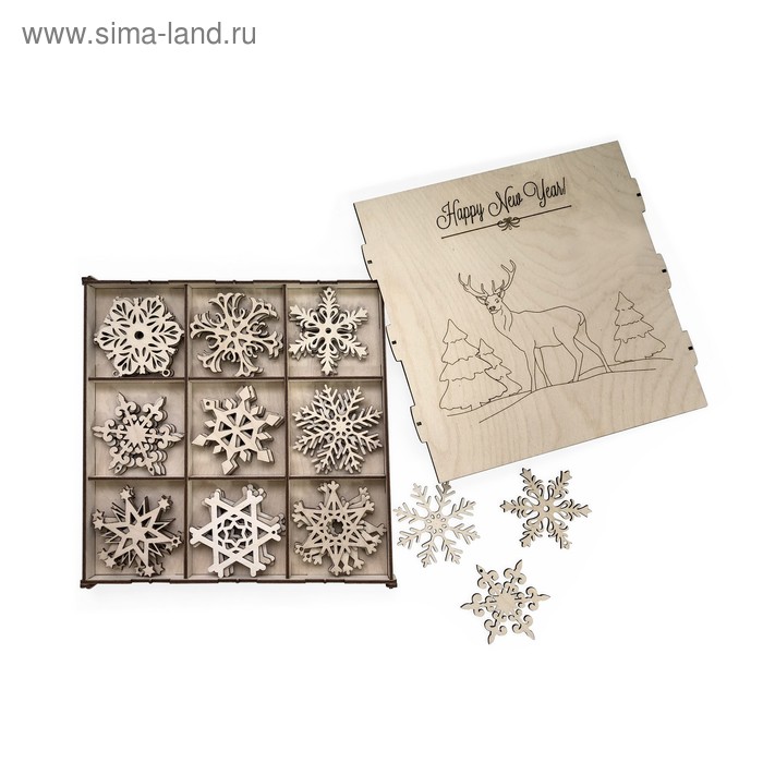 Набор новогодних украшений № 11
Набор новогодних украшений № 11